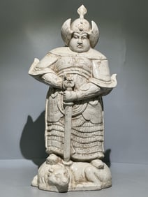 SONG DYNASTY DING KILN WARRIOR