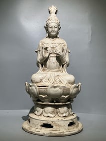 LIAO DYNASTY DING KILN BODHISATTVA