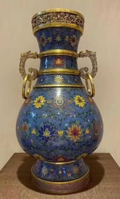 QING DYNASTY CLOISONN? VASE