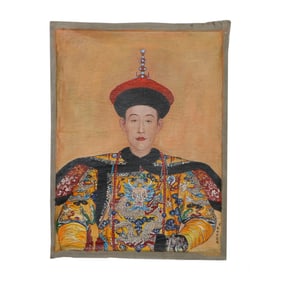 Giuseppe CastiglionePortrait of Qing Emperor