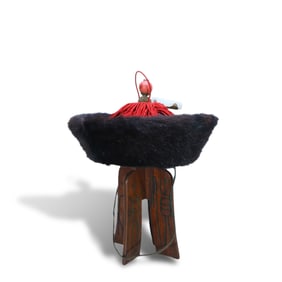 Qing Dynasty 2nd rank winter warm hat
