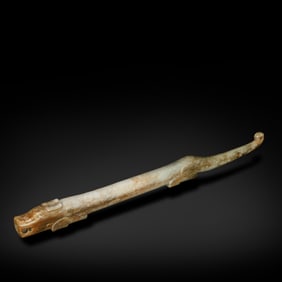 Shang Dynasty Jade battle-axe