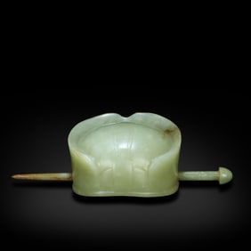 Song Dynasty Jade hair crown