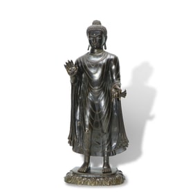 Ming Dynasty Alloy-copper Sakyamuni Buddha of the Guge Kingdom