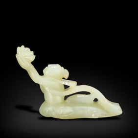Tang Dynasty Jade apsara