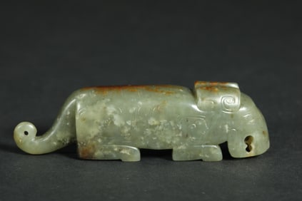 SHANG DYNASTY JADE TIGER