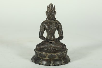 LICHAVI DYNASTY BRONZE BODHISATTVA