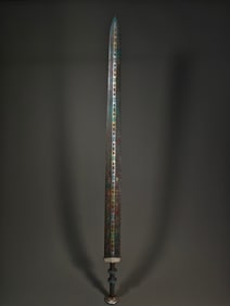 WARRING STATES PERIOD GOLD AND SILVER INLAID SWORD