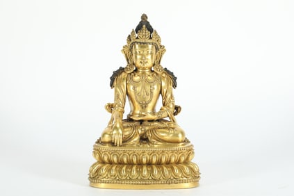 GILDED TARA FROM THE MING DYNASTY
