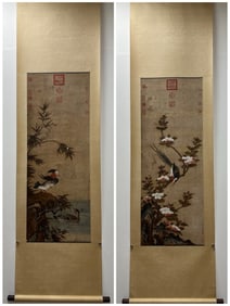 JIANG TINGXI'S FLOWERS AND BIRDS