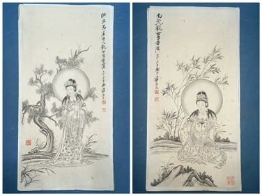 ZHANG DAQIAN BUDDHA STATUE