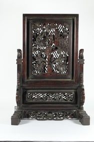 QING DYNASTY ZITAN MIRROR