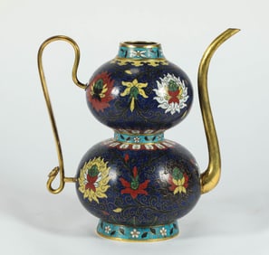 MING DYNASTY CLOISONNE TEAPOT