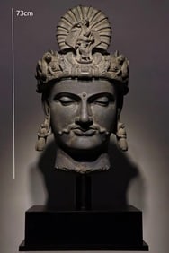 GANDHARA BUDDHA HEAD