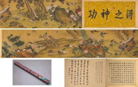 JIANG TINGXI'S FLOWERS AND BIRDS