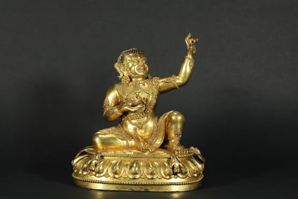 GREAT MASTER OF GILDED BRONZE IN THE MING DYNASTY