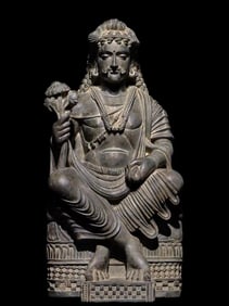 GANDHARA SCHIST BUDDHA STATUES