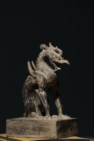TANG DYNASTY BLUESTONE DRAGON