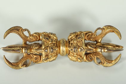 GILDED BRONZE RITUAL IMPLEMENTS OF THE MING DYNASTY