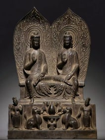 GREAT WEI TWIN BUDDHAS
