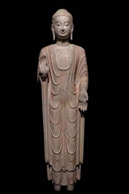NORTHERN QI BUDDHIST STATUES