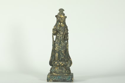 GILDED BODHISATTVA OF THE TANG DYNASTY