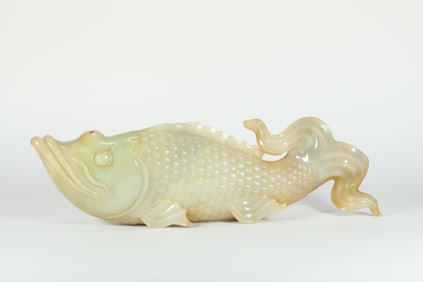 WARRING STATES JADE FISH