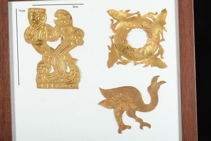 SANXINGDUI GOLD FOIL