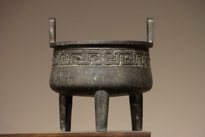 WARRING STATES PERIOD BRONZE DING