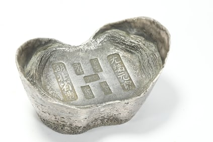 QING DYNASTY SILVER INGOTS