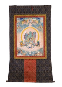 QING DYNASTY TARA THANGKA