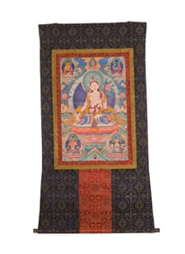 QING DYNASTY TARA THANGKA