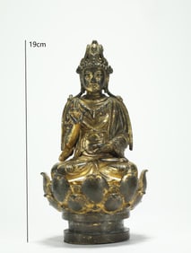 GILDED BODHISATTVA OF THE LIAO DYNASTY