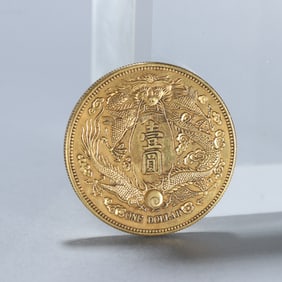QING DYNASTY GOLD COINS