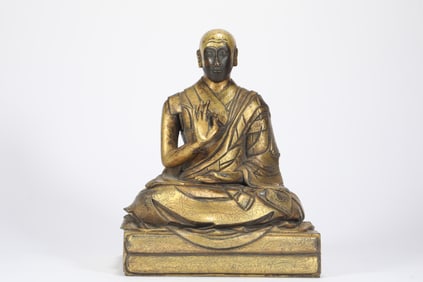 GILDED MASTER OF THE QING DYNASTY