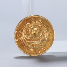 QING DYNASTY GOLD COINS