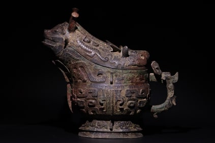 WARRING STATES PERIOD BRONZE GONG