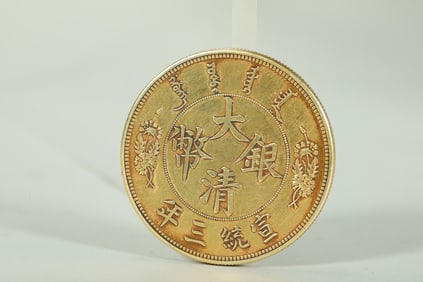 QING DYNASTY GOLD COINS