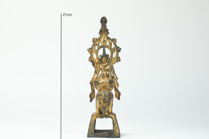GILDED BODHISATTVA OF THE TANG DYNASTY