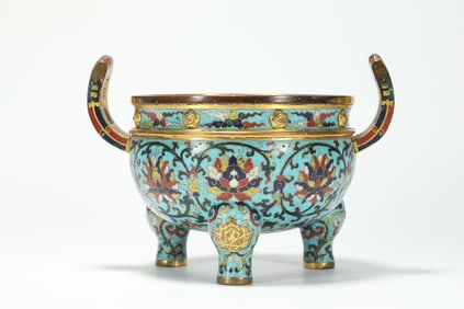 MING DYNASTY CLOISONN? INCENSE BURNER