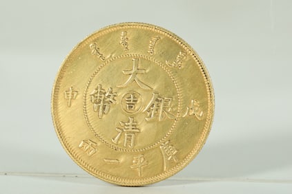 QING DYNASTY GOLD COINS