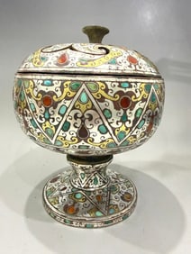WARRING STATES PERIOD GOLD AND SILVER INLAID BEANS