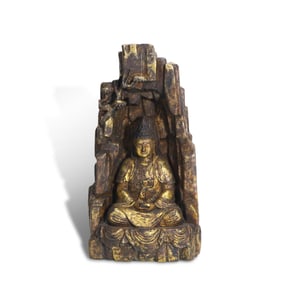 Ming Dynasty Gilt-bronze Avalokiteshvara  statue
