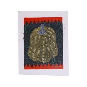 Yayoi Kusama: Pumpkin (Oil Painting)
