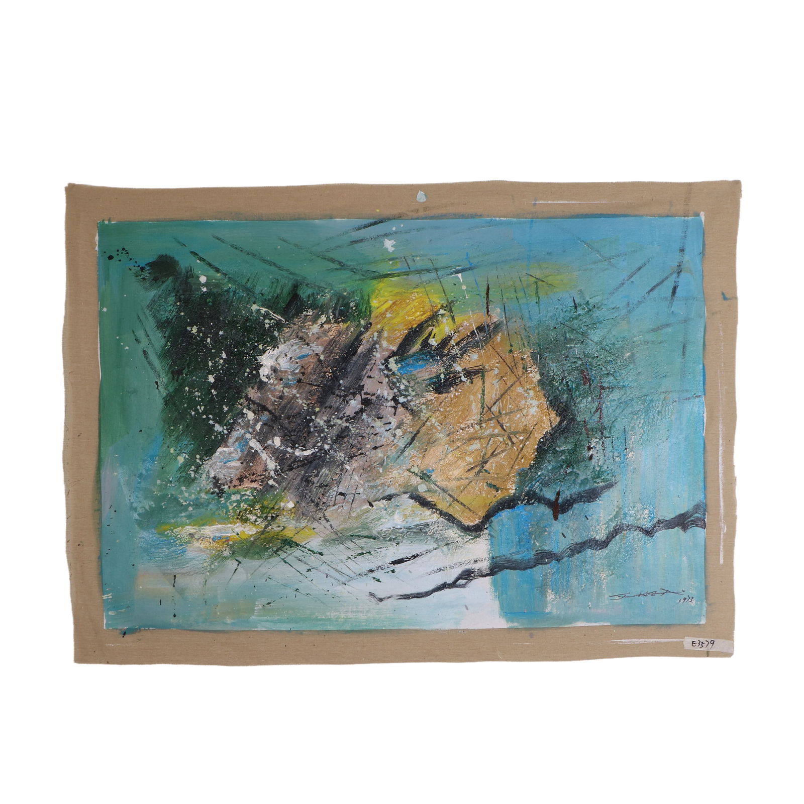 Zao Wou-ki Untitled: Name Zao Wou-ki Untitled Dimensions 61.5cm*90cm Condition Additional photographs and condition reports are available upon request as a courtesy to our clients. Any condition report r