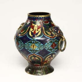 QING DYNASTY CLOISONN? VASE