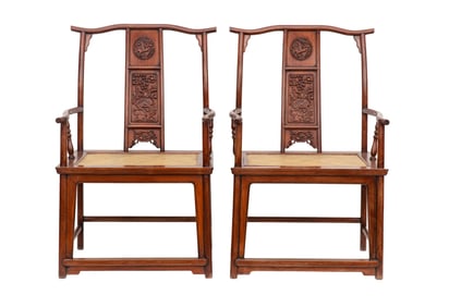 HUANGHUALI QILIN PATTERN OFFICIAL HAT CHAIR