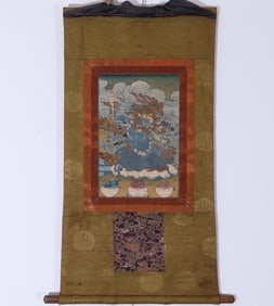 QING DYNASTY THANGKA