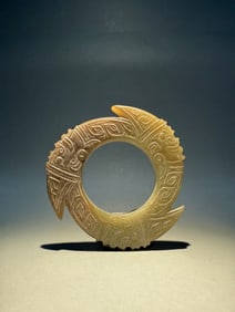 WESTERN ZHOU DYNASTY JADE RING