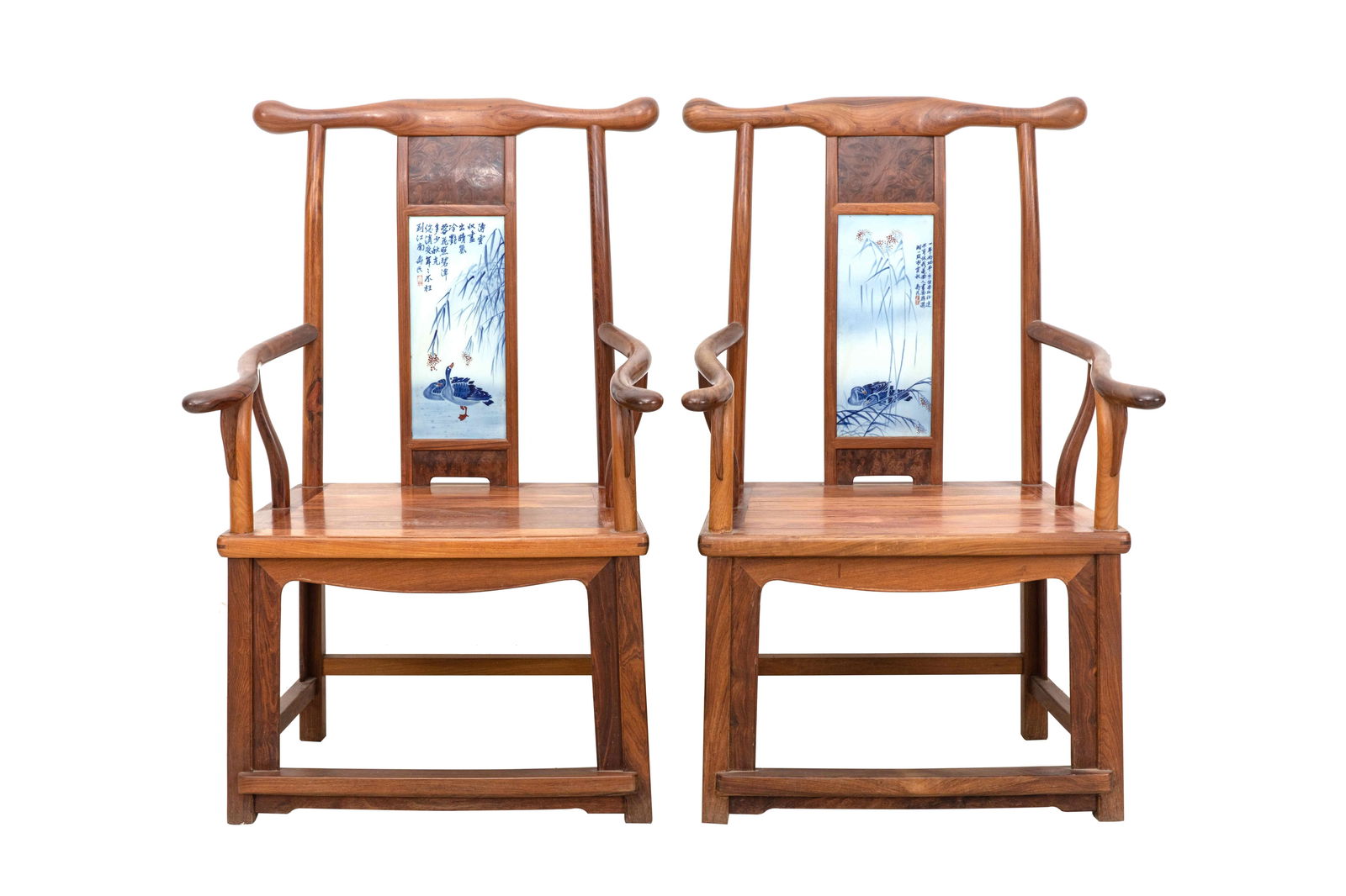 HUANGHUALI FOUR-CORNERED OFFICIAL'S HAT CHAIR (1 of 9)